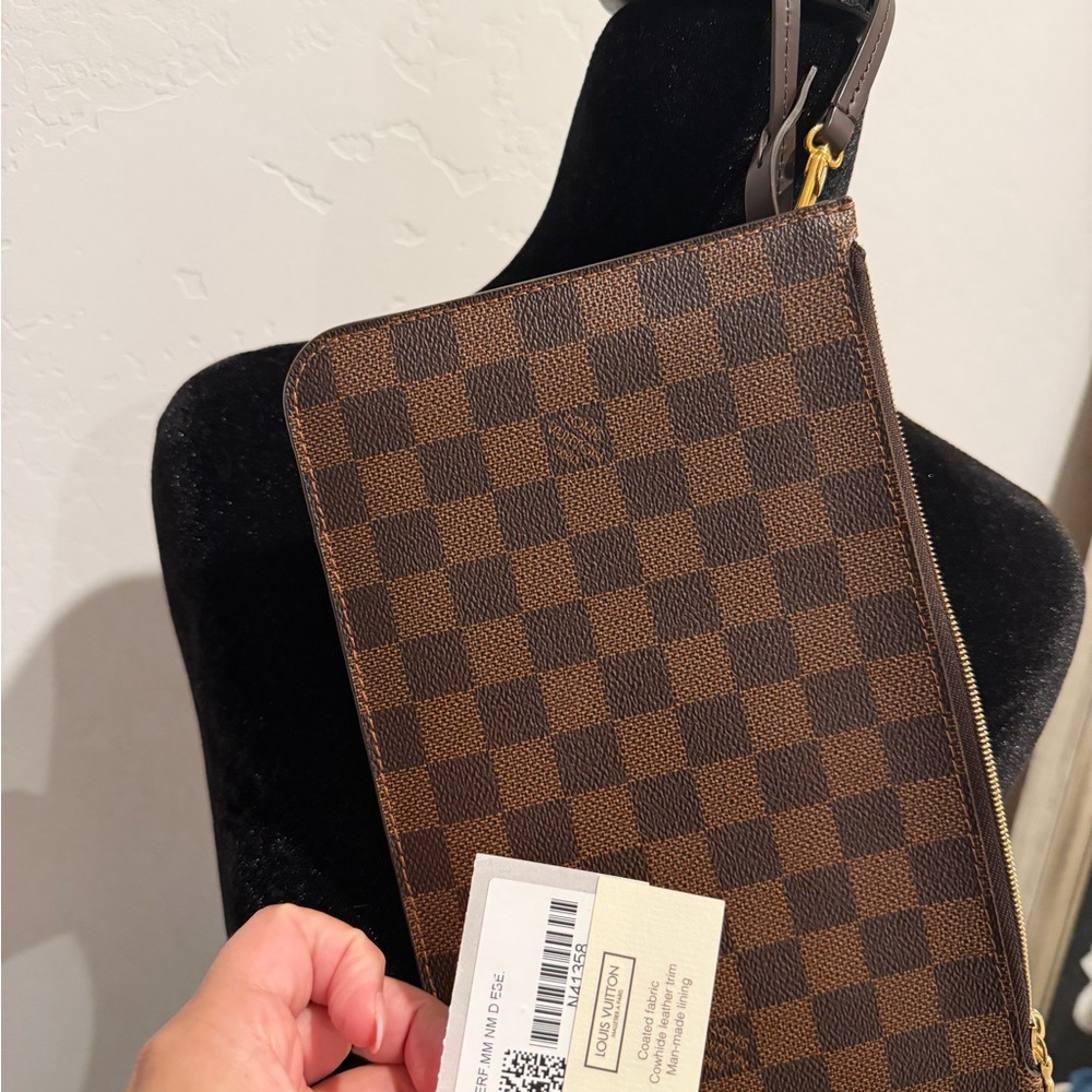 Louis Vuitton Brown Checkered  Pouch - Picture 2 of 6